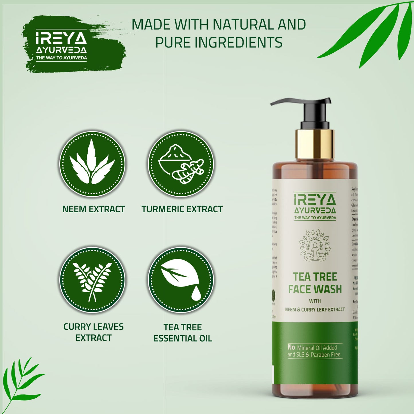 Ingredients face wash - combo pack -200ml