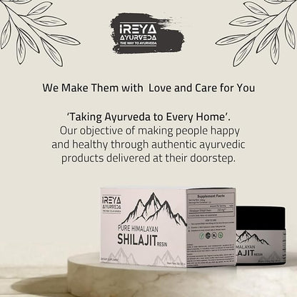 Himalaya Shilajit Resin - Ireya Ayurveda