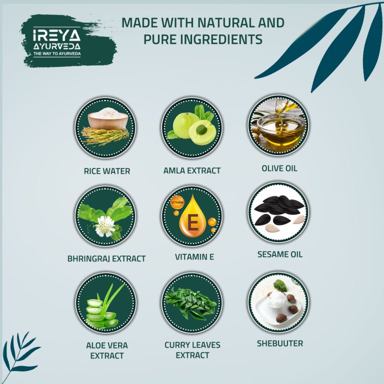 Rice Water Hair Conditioner - Ireya Ayurveda