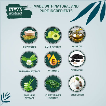 Rice Water Hair Conditioner - Ireya Ayurveda