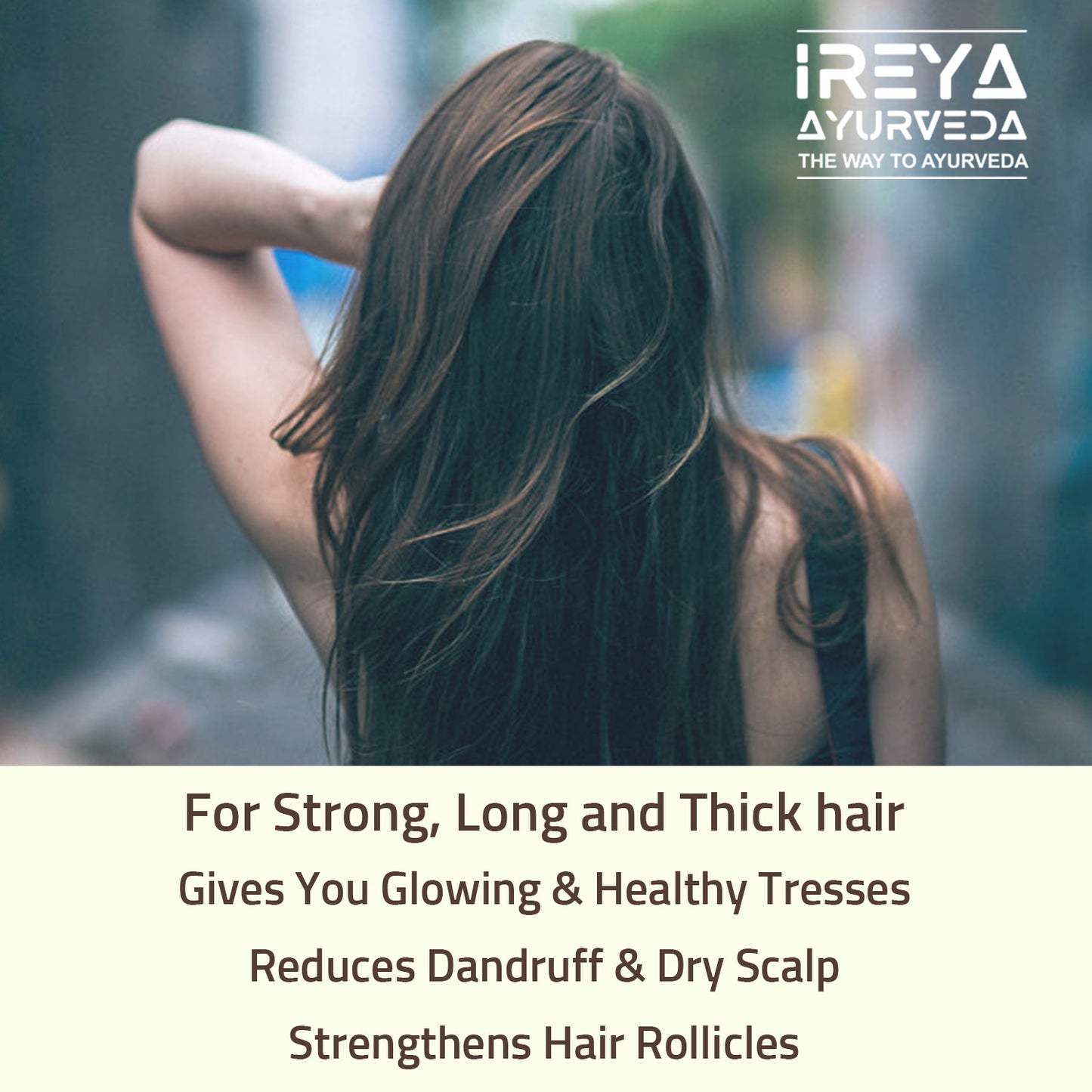 Ayurvedic Herbal Hair oil for Hair Growth - Ireya Ayurveda