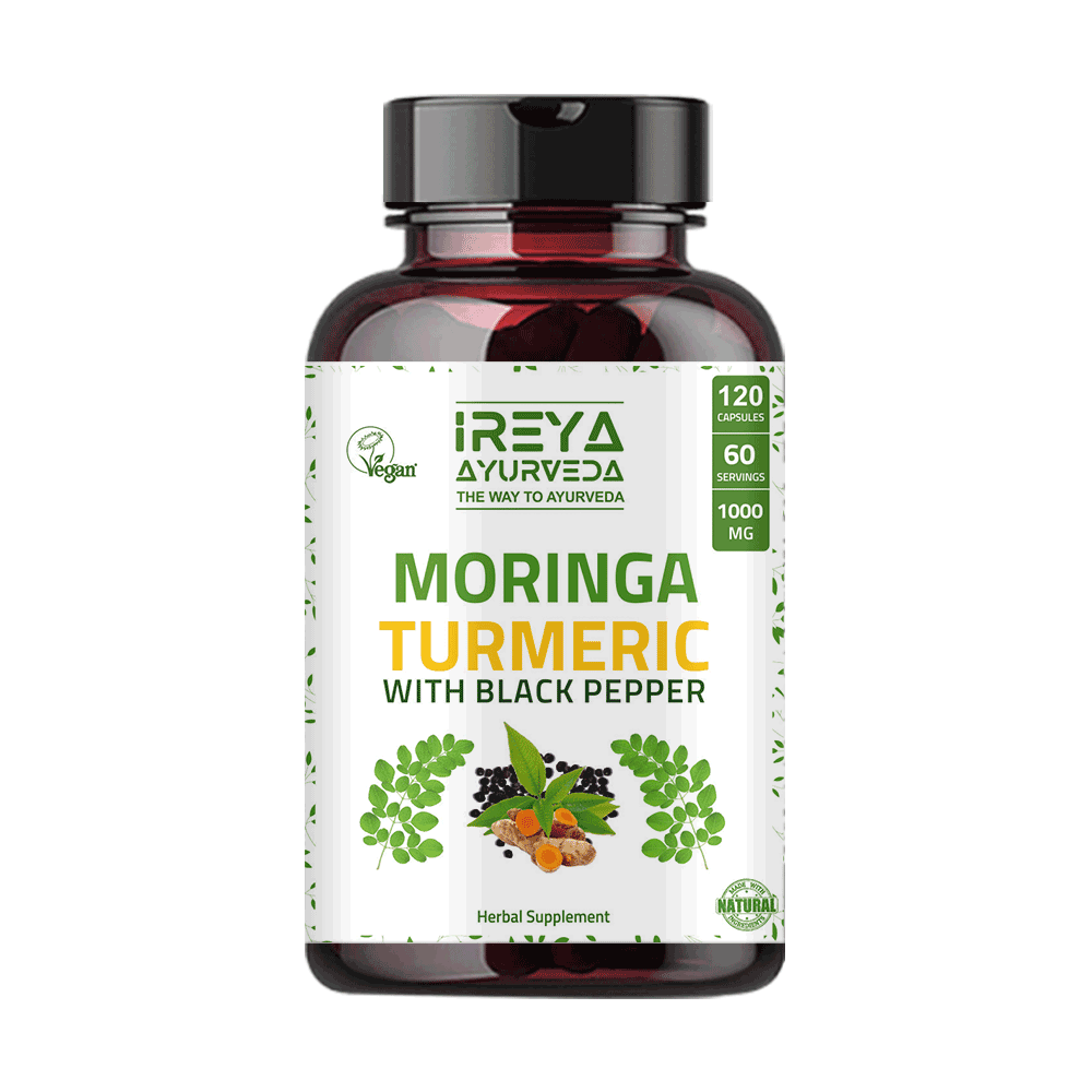 Moringa Turmeric Capsules – Ireya Ayurveda