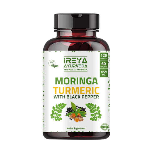 Moringa Turmeric Capsules - Ireya Ayurveda